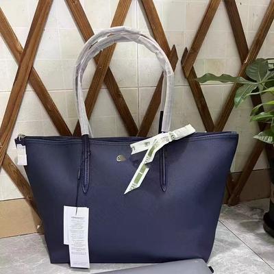 Neue große horizontale Damen-Tragetasche Wasserdichter Stil Tasche mit oberem Griff