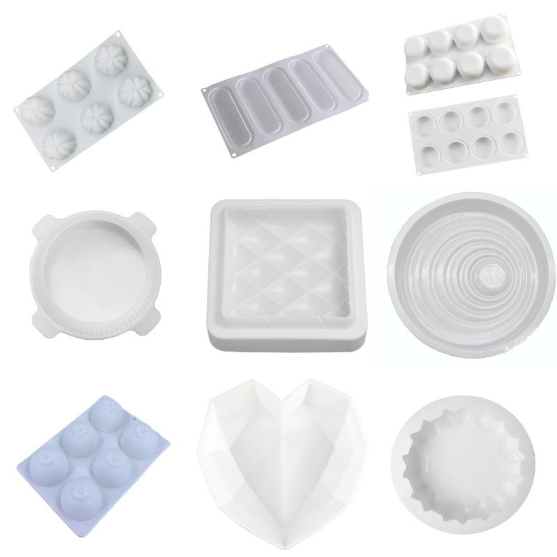 Manufacturer's Ready-Made Silicone Cake Mold DIY French Mousse Baking Tools High Temperature Resistant Cross-Border Cake Mold(JLL1810)