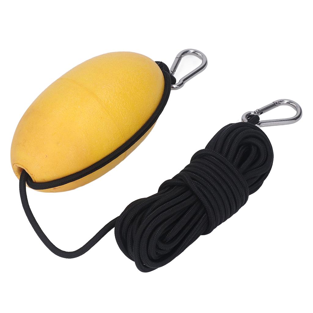 Kayak Drift Sock Anchor Fishing Boat Anchor Float Yellow Marine Kayak Drift Anchorwith Reinforced Webbing