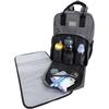 Sac a dos a langer avec matelas a langer - DREAMBABY - Clips pour poussette - Pochette d'essuyage en filet - Sangles réglables