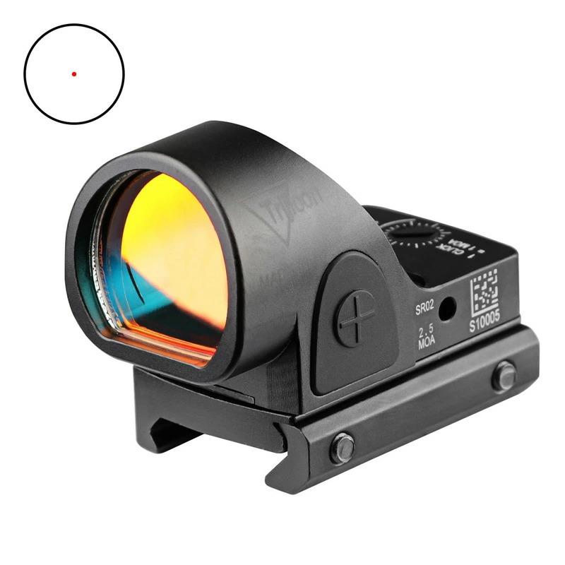 Cheap Mini RMR SRO Glock Reflex Sight Scope fit 20mm Rail & Glock Mount ...