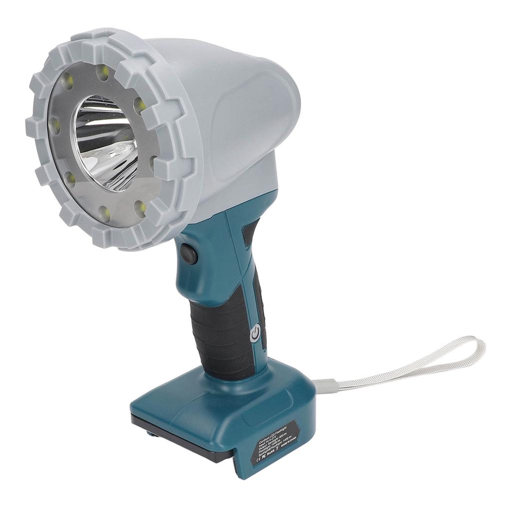 Handgeführte LED-Arbeitsleuchte Tragbar 3 Beleuchtungsmodi Schwenkkopf für 14,4-21V Lithium-Akku