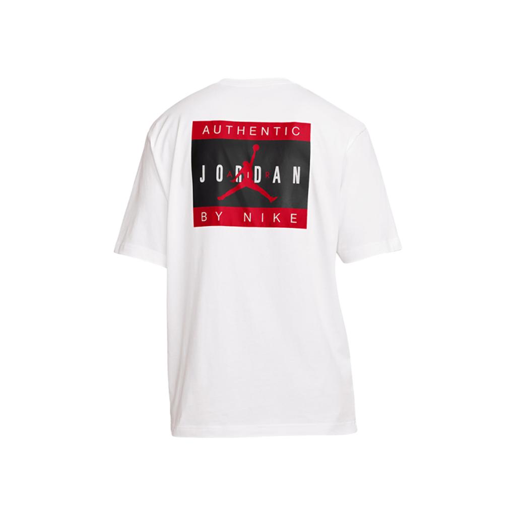 Jordan Comfortable Versatile Fashionable Trendy Fitted Drop Shoulder Short Sleeve T-Shirt Men tops IF5619-100