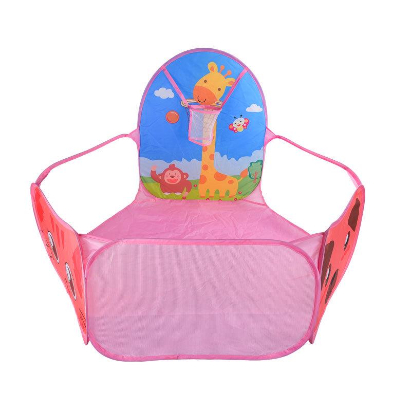 Cartoon Deer Basketball Ocean Ball Pit Foldable Kids' Tent Playhouse Toy