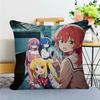Anime B-Bocchi-The-Rock Pillowcase Toon Gift Cushion Cover Bedroom Home Sofa Chair Seat Decor Pillow Case