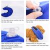 Blue Dog Neck Guard Inflatable Cat Neck Guard Comfort Wear Pet Anti Lick Guard  Pet Grooming