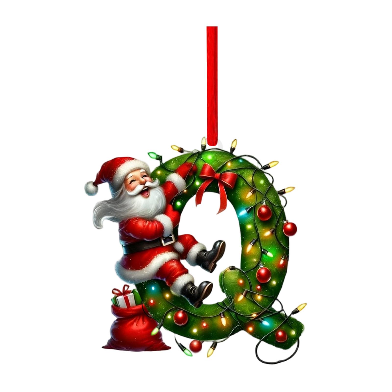 

26 букв,Рождество,Украшения,Акрил,1 One Size