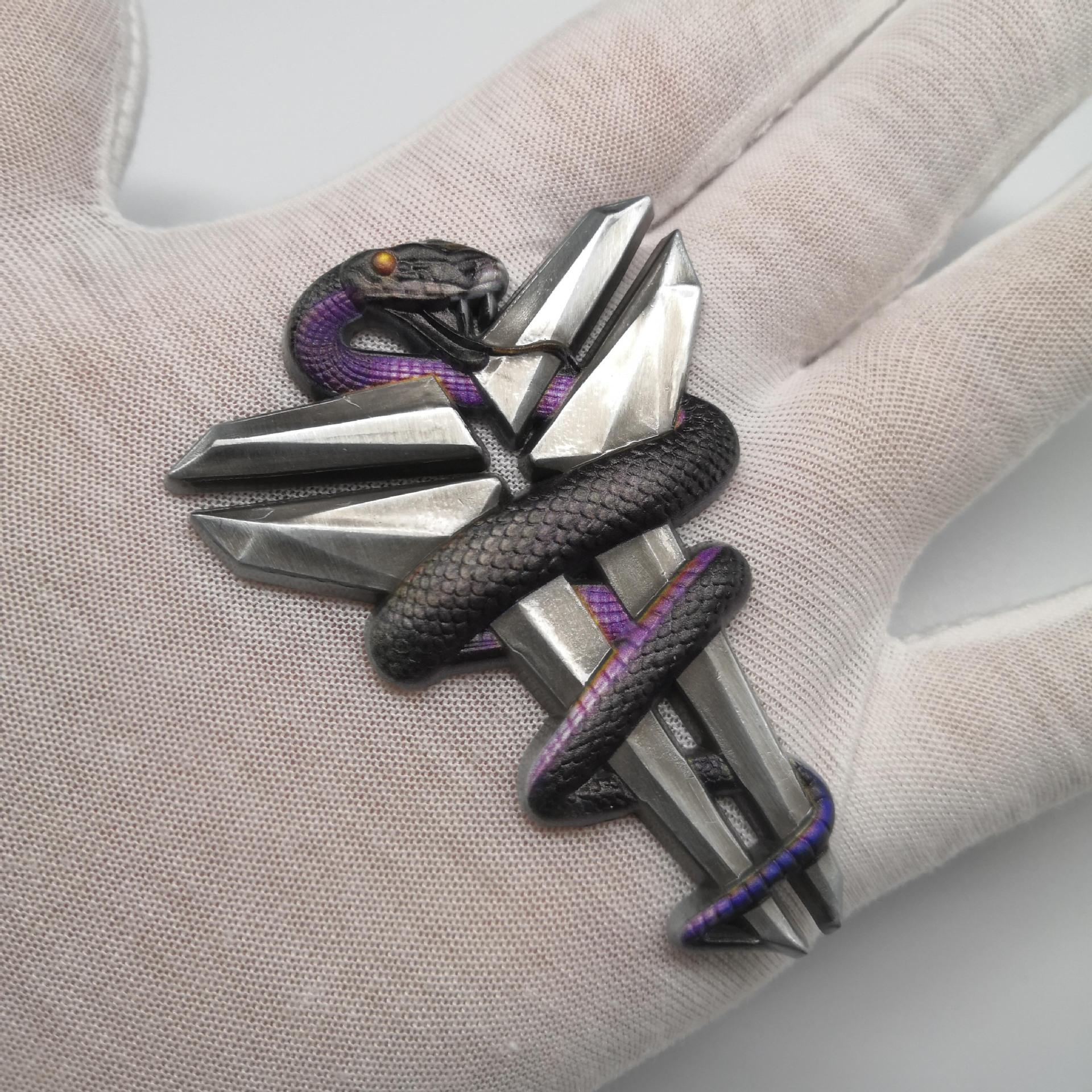 Metal commemorative medals, spiritual symbols, badges, medals