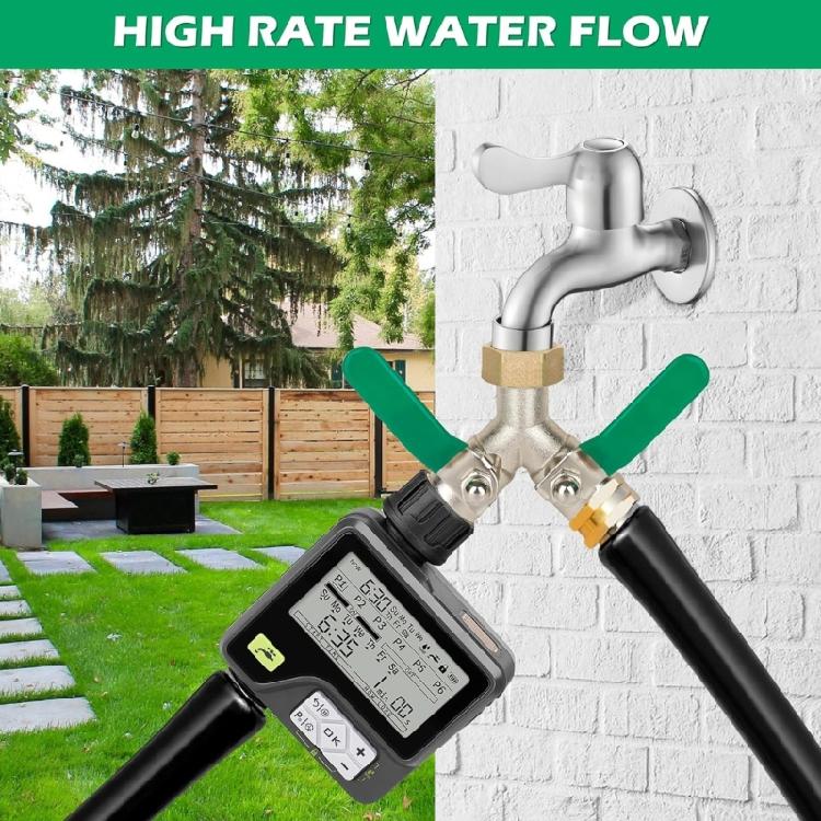 Garden Tap Hose Water Splitter Replacement Bidirectional Garden Hose Distributor For Garden Irrigation Car Washing