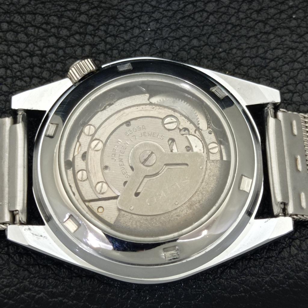 JAPAN VINTAGE REFURBISHED SEIKO 5 AUTOMATIC MENS GREEN DIAL WATCH a440532-9 Sk-a440532-1