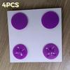 4Pcs Race Bib Holders Colorful Round Durable Build Marathon Running Number Fix Clips Triathlon Cycling Accessories