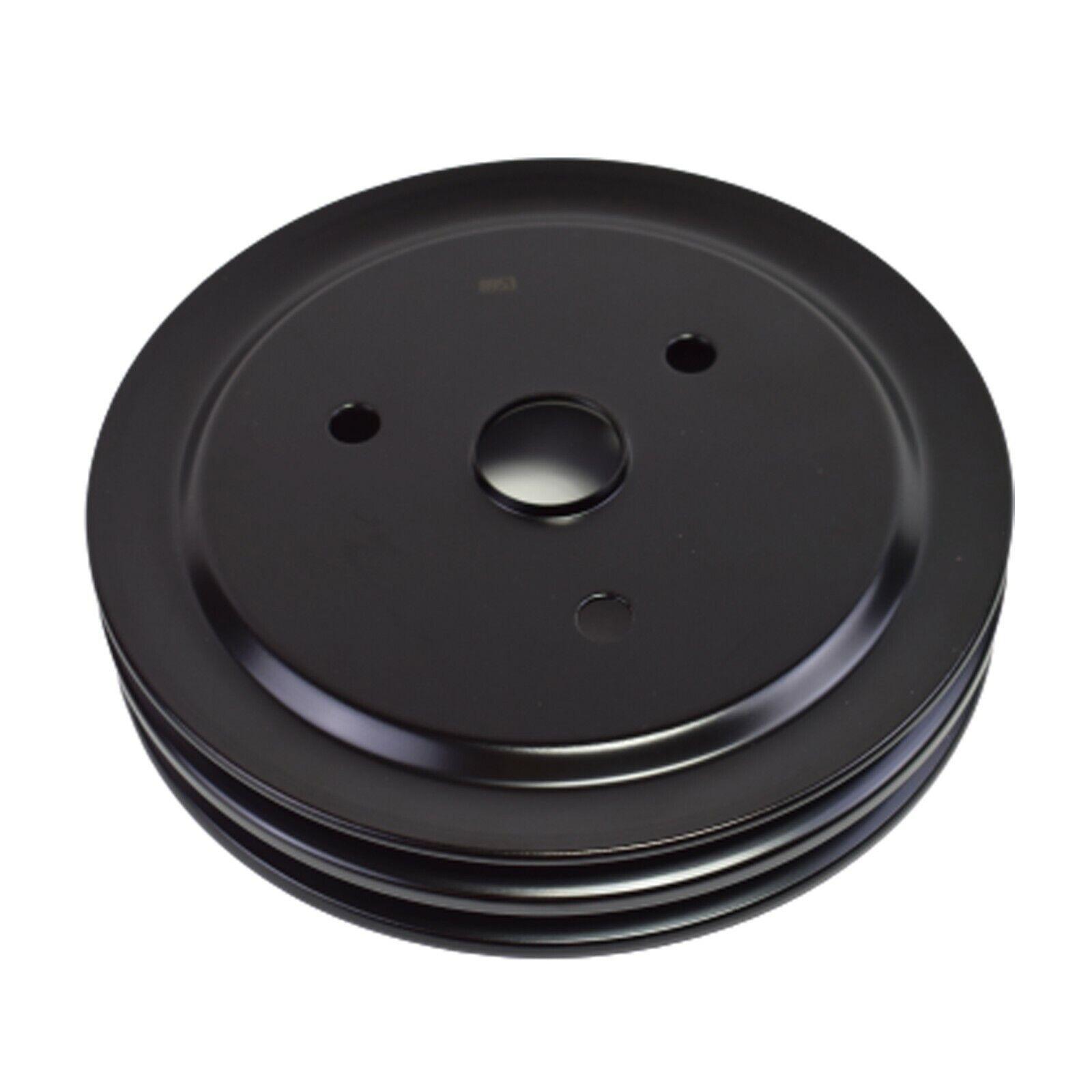 

Автомобильный короткий водяной насос, шкив коленчатого вала, 2 канавки, прочная замена, серебристый Swp для Chevy SBC 262 327 400