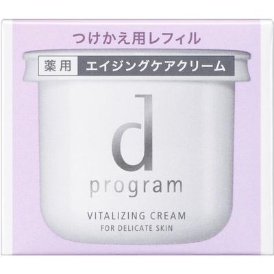 D Program Vitalizing Cream (Refill) 45g (Quasi-drug) Creams Apply a Small Amount To the Entire Face, Layering a Small Amount Ov