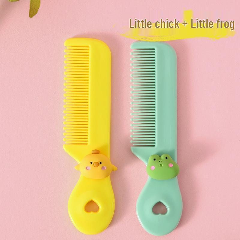 Cute Baby Massage Comb for Infants & Toddlers (0-3 Years) - Portable Hair Care Tool