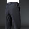 Fengxun Men's Plush Lined Straight Leg Winter Pants