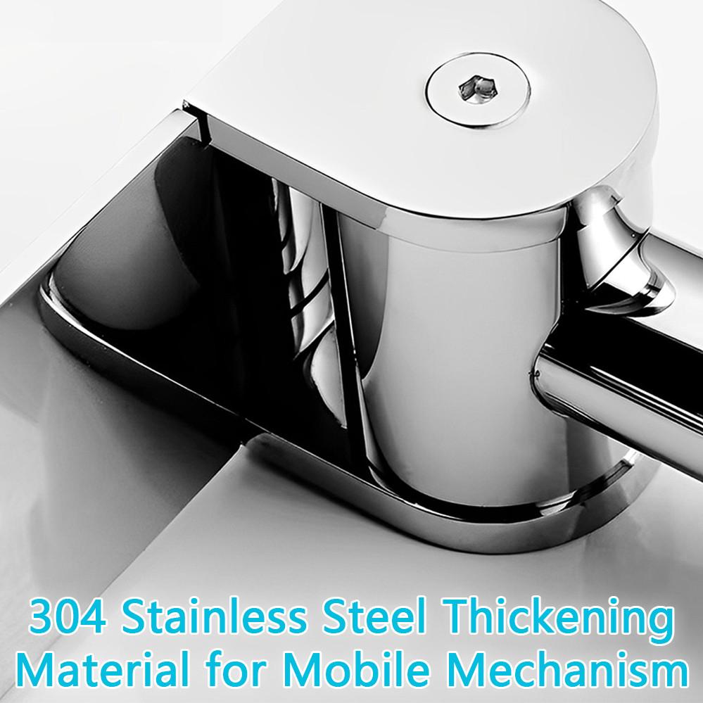 304 Toilette Badezimmer Klappbarer Behinderten Handlauf U-förmiger Griff Haltegriff Edelstahl Ältere Sicherheit Handlauf