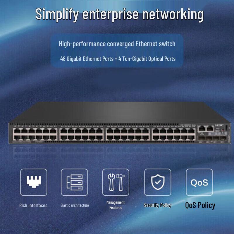 H3C RT-MSR3600-28-X1 Multi-Service Gigabit Core Switch & Router