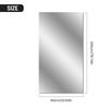 Reflective Wall Foil Sticker 200x60 Cm Acrylic Texture for Wall Decoration Suitable for Home and Office Environments