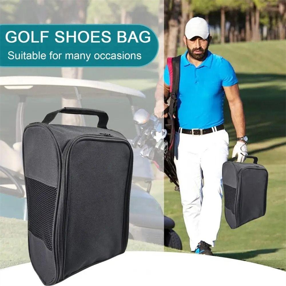 Lightweight Golf Shoe Bag Breathable Golf Shoe Holder Bag Shoes Carrier Bags  Outdoor Sports
