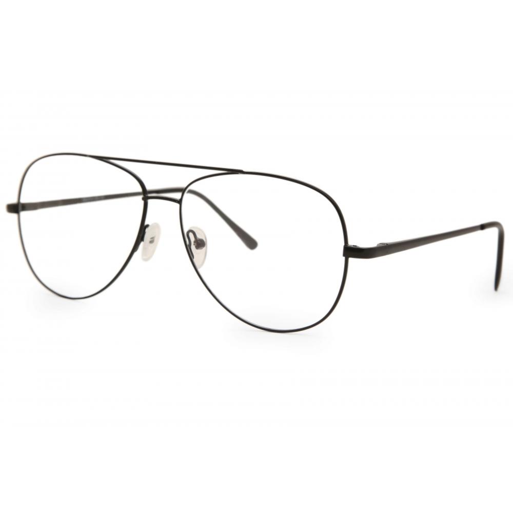 Full Rim Pilot Black Smartbuy Collection Tempe Asian Fit 790 Fashion Unisex Eyeglasses