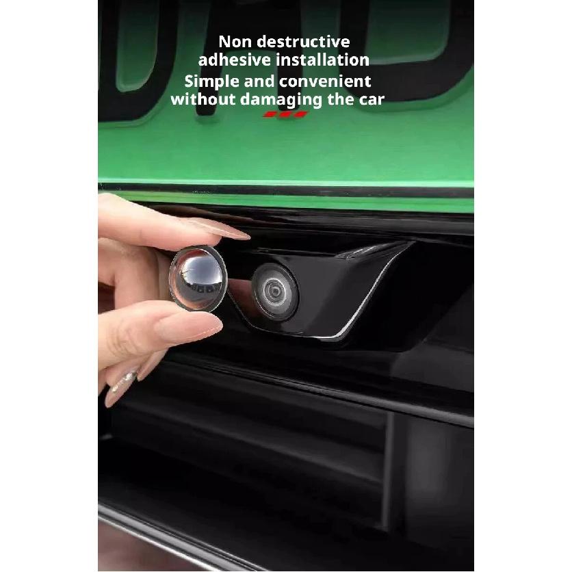Araç Kamerası Lens Koruyucu Kapak 360 Panoramik Geri Görüş Kamerası Koruyucuları HD Çizilmeye Dayanıklı Su Geçirmez Toz Geçirmez Mod Aksesuarı