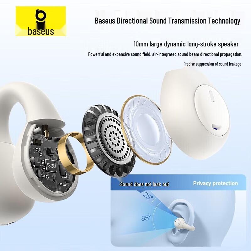 Baseus AirGo AS01 Open-Ear Bone Conduction Sports Earphones