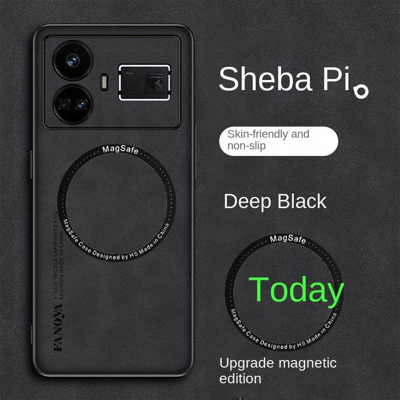 For Nubia Z80 Ultra Case Soft PU Skin With Magnetic Protective Back Cover Case For Nubia Z80 Z70 Z60 Ultra Z60S Pro Phone Shell