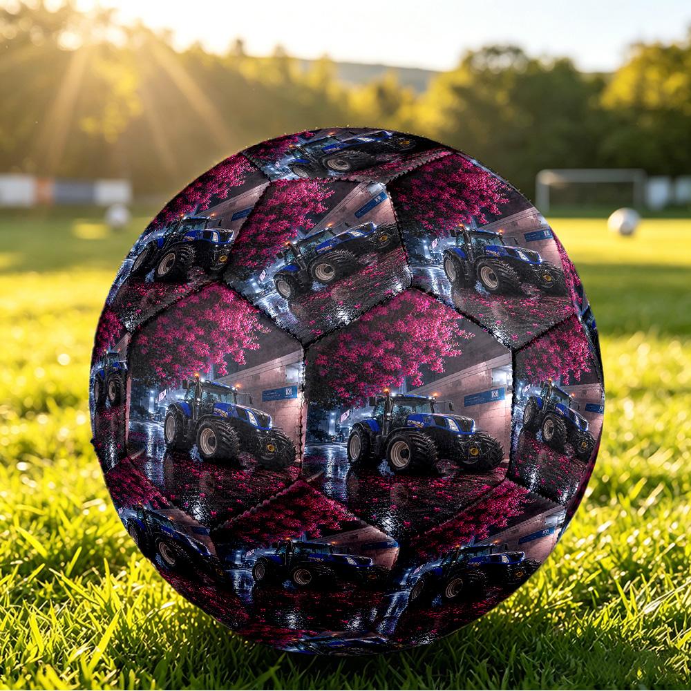 New Holland Print Size 5 Soccer Ball Durable Shock?Absorbing Sports Ball For Training Match Outdoor Playing