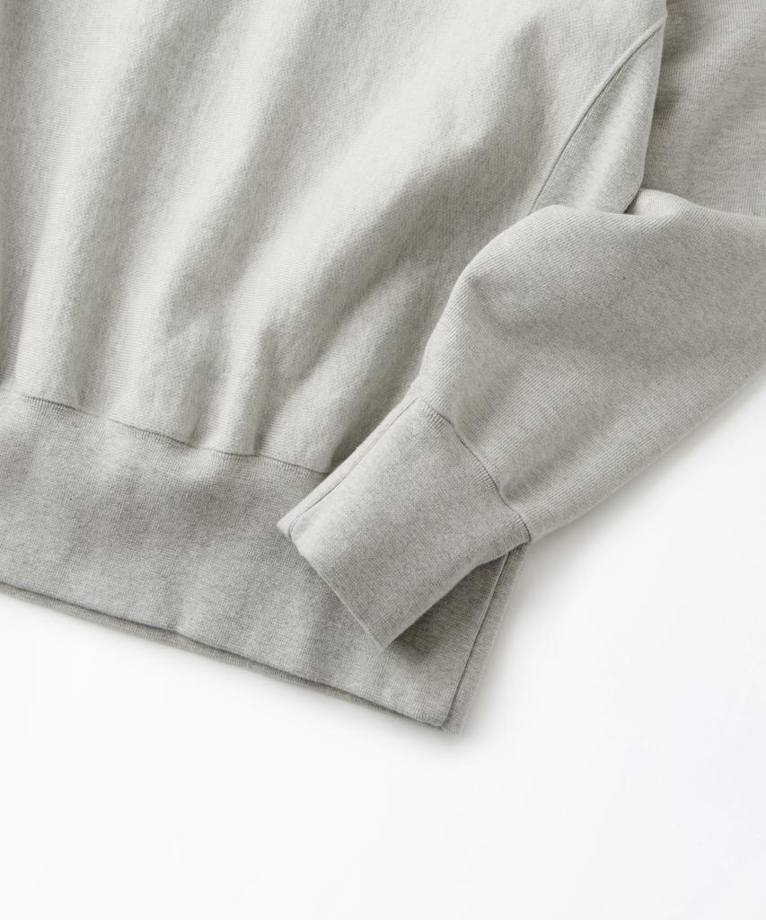 OUTSTANDING Reverse Heavy Sweat_3%Melange Gray