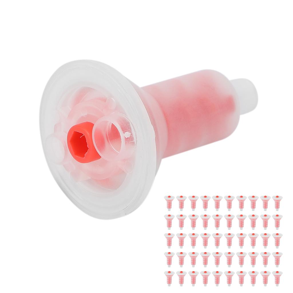 50pcs Dental Mixing Tips Dental Intraoral Mixing Head Mix 5:1 Ratio Dentist Accessory