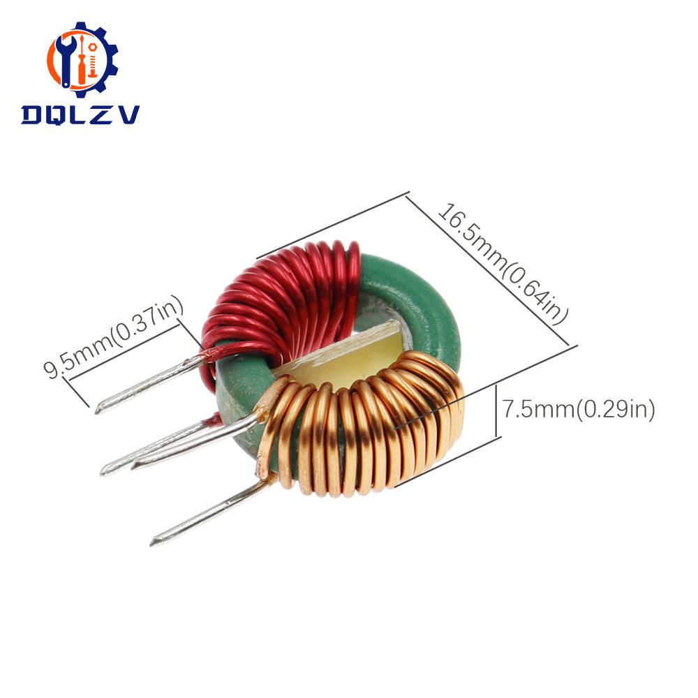 Common Mode Inductor 14*9*5 2MH 5A Magnetic Ring Inductor Power Supply Filter Inductor Coil Electronic Components