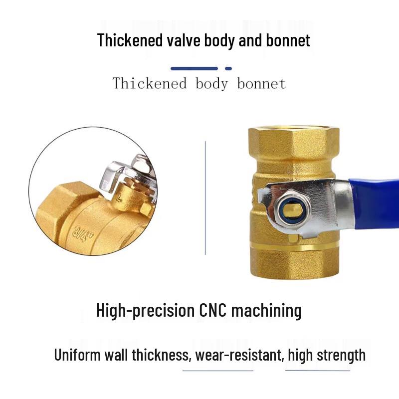 QiZhou 216 Series Threaded Brass Manual Ball Valve