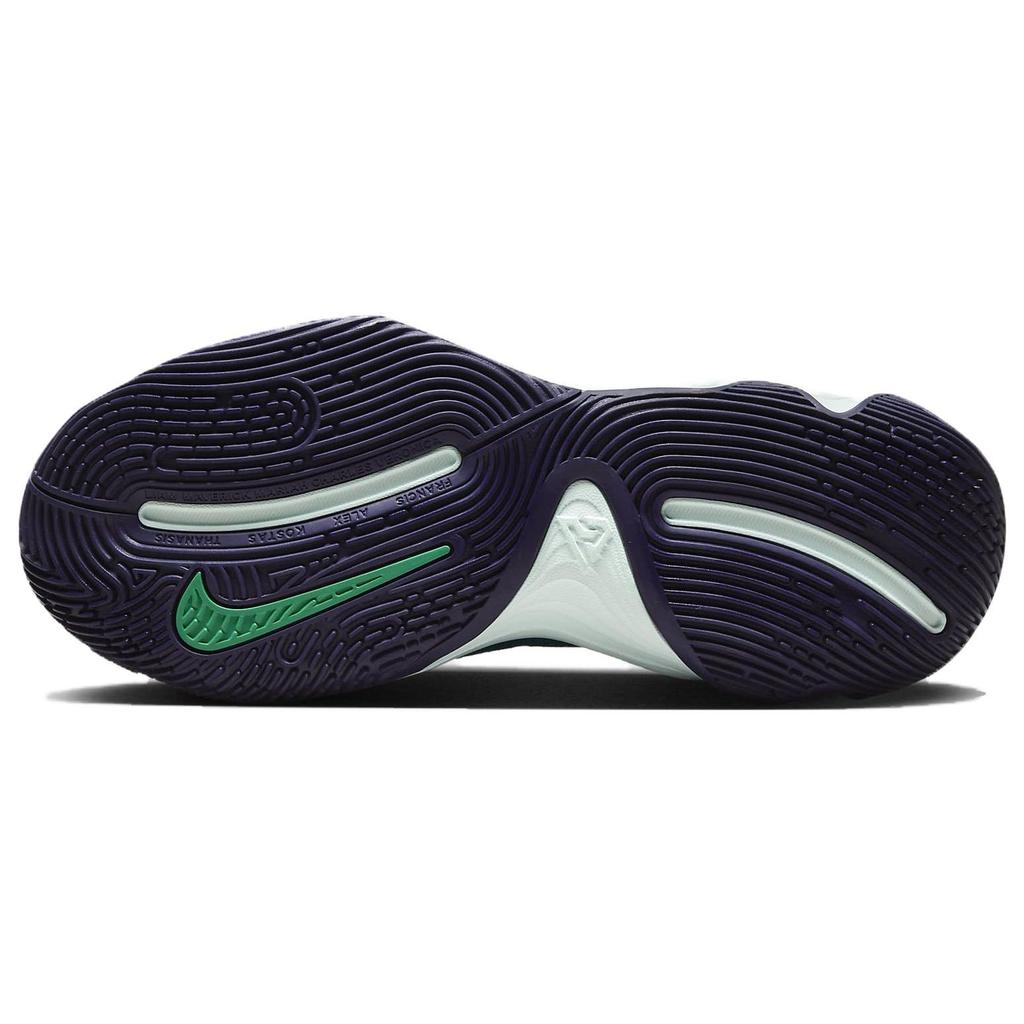 Nike Giannis Immortality 3 EP Geode Teal Purple Unisex Sneakers Purple-Ink Jade-Ice Stadium-Green DZ7534-301