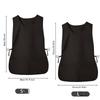 1pc Unisex Apron For Home Cleaning, Pinafore Style With 2 Pockets