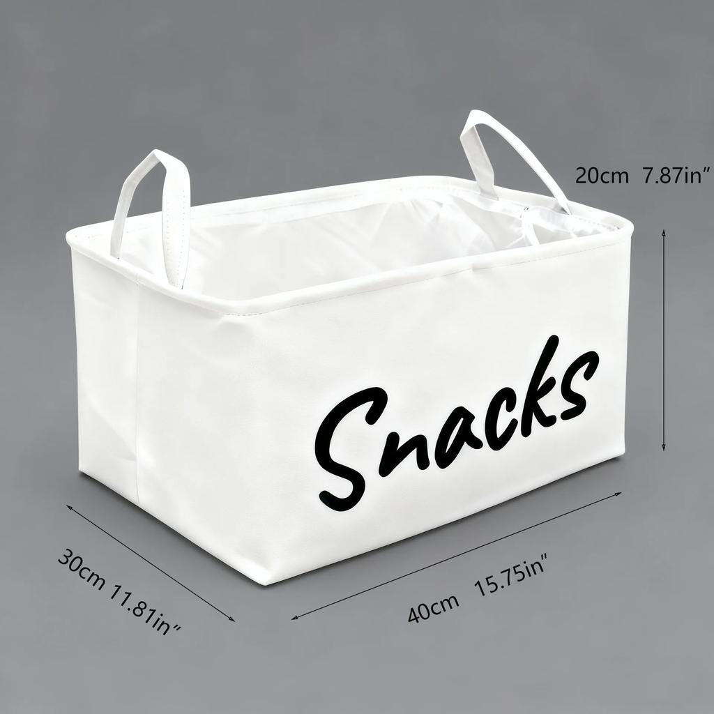 Cotton-Linen Home Foldable Storage Box Large Capacity Storage Basket Multi-Functional Storage Tote Toy Basket for Bedroom