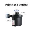 DC Electric Air Pump with 3 Nozzles 12V DC Perfect Inflator Deflator Pumps for Inflatables