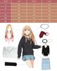 Kitagawa Marin Cosplay Costume Kitagawa Marin Cosplay Outfit Darling Cosplay Uniform Set Anime Costume Outfit [NOKIJP] - - Dress-Up - (Summer + Knit,