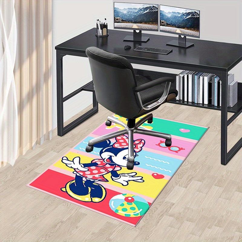 

Minnie Mouse,Summer Fun,Beach Vibes Office Carpet Soft Polyester Entrance Carpet Washable Non-slip Machine Washable Indoor Carpet Living Roo 60cm by 90cm