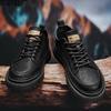 Men's Shoes Spring New Low-top Casual Board Shoes Men's British Business Leather Shoes Men's Fashion Workers