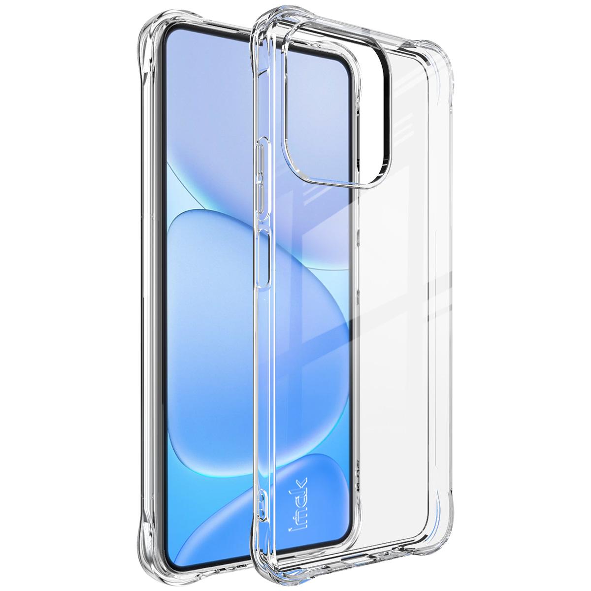 

For Realme Note 80 70 70T 4G Phone Case IMAK Shock-resistant Soft Case Realme Note 70T 4G білий