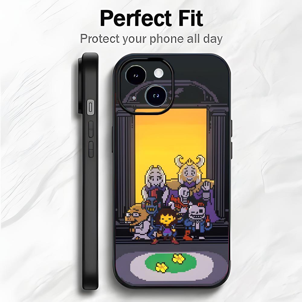 Indie Popular Game U-Undertale Phone Case Phone Case Soft Packaging Lightweight For iPhone17 16 15 14 13ProMax