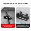 RYYX4 For Skoda Car Glasses Case Sun Visor Sunglasses Clip Storage Box Accessories octavia a5 a4 mk1 2 fabia superb rapid mk3 yeti