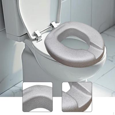 Elevated and Raised Toilet Seat Cushion Practical for Senoirs Lightweight Home Use