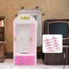 Mini Wardrobe Doll Clothes Holder DIY Versatile Creative Miniature House Furniture for Childrens Day