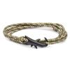 Noter Stylish Shark Bracelet Men Women Handmade Multi Layer Adjustable Paracord Braslet Multiple Colors Available Casual Jewelry