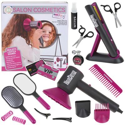 Hairdresser's Set with Hair Dryer and Curling Iron Accessories 20 Pieces