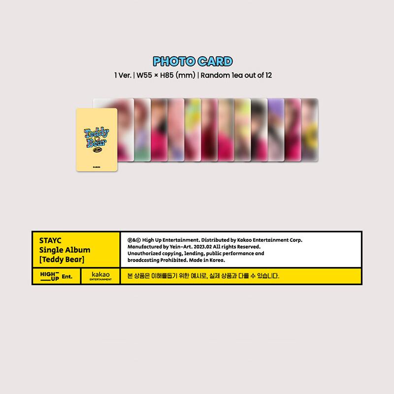 STAYC - 4st Mini Album [Teddy Bear] (Digipack Ver.)