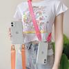 Lanyard Clear Case For iPhone 17 16 15 12 11 Pro Max 13 Mini X XS 14 Plus Crossbody Strap Belt Hard PC Acrylic Shockproof Cover