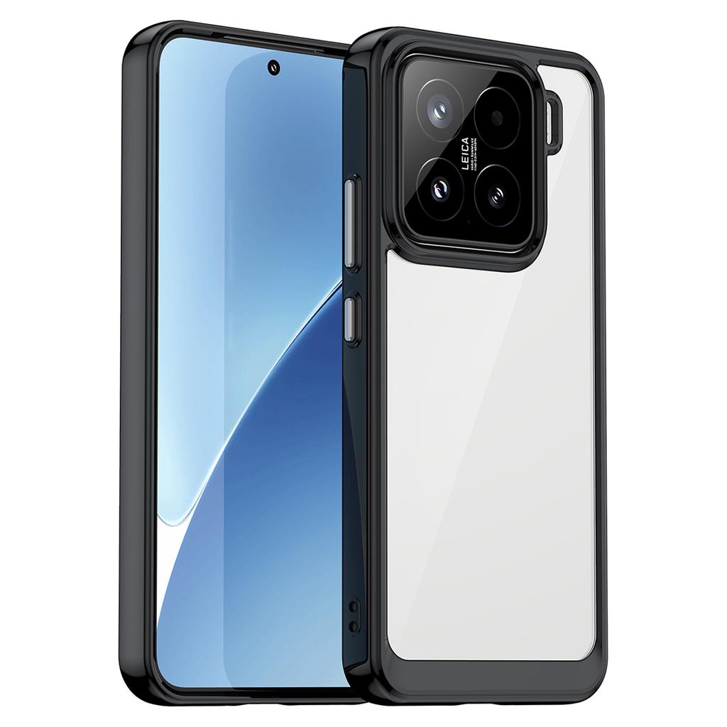 Pro Xiaomi 15 Pouzdro TPU+Akryl Ochranný Průhledný Kryt na Telefon