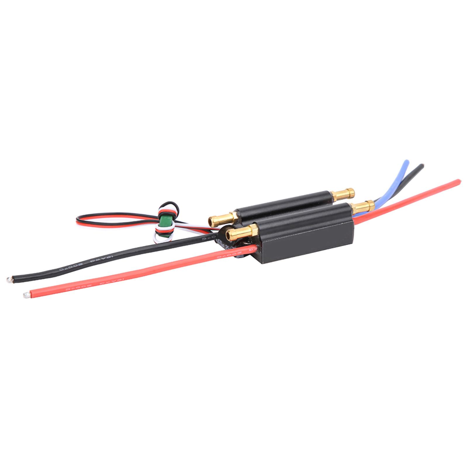 

30A RC Boat Waterproof Brushless ESC Electric Speed Controller Accessory for RC Boat
